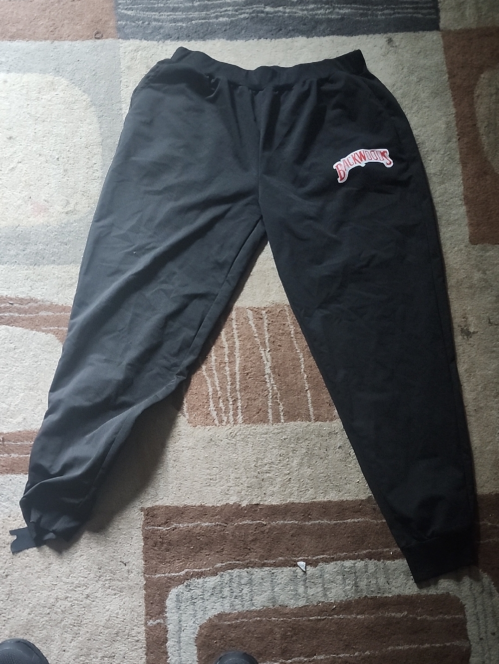 Black Men BACKWOODS  Jogger Bottoms